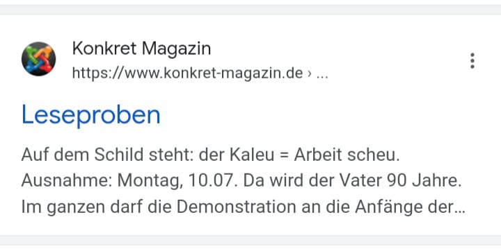 Konkret - Magazin : Ausgabe  (8 ) August 2023
